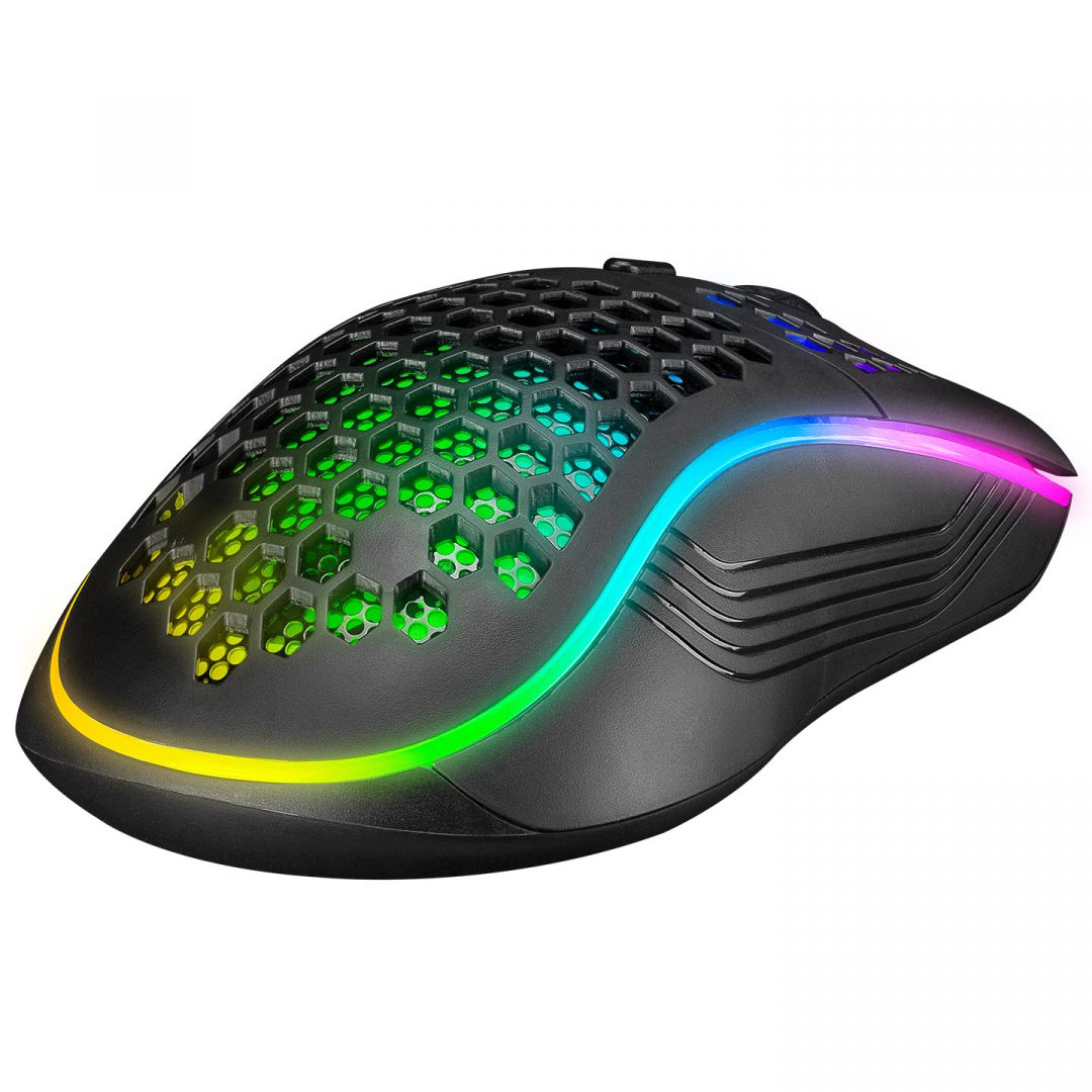 Everest SM-G66 X-HOLE RGB Gaming Optical Mouse Black