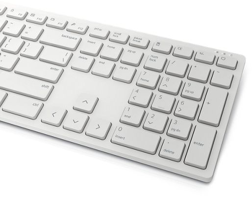 Dell KM5221W Pro Wireless Keyboard and Mouse White