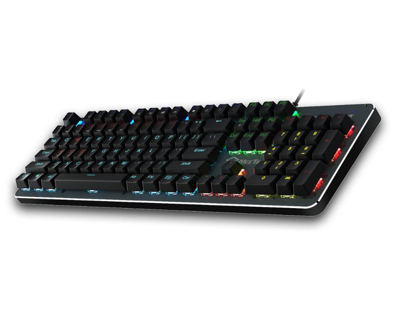 Meetion MK007 RGB Backlit Mechanical Gaming Keyboard Black HU