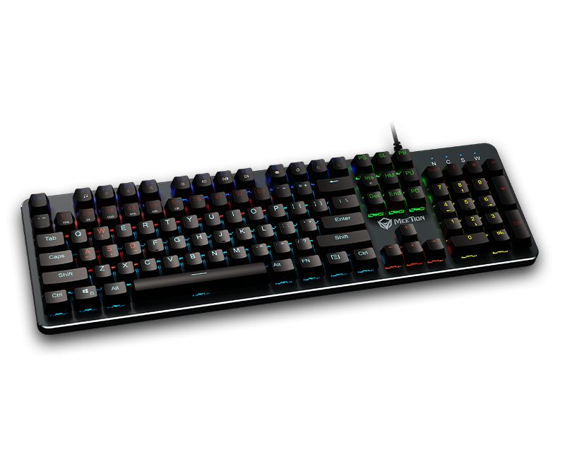 Meetion MK007 RGB Backlit Mechanical Gaming Keyboard Black HU