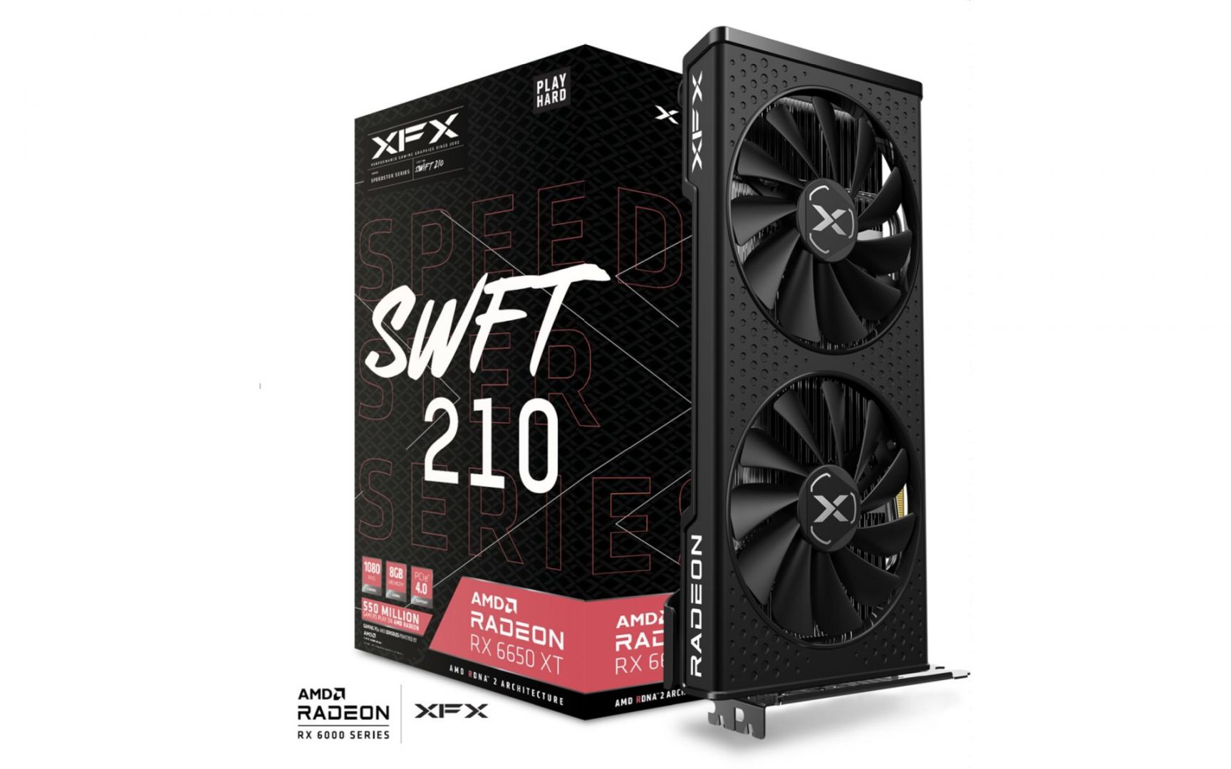 XFX RX6650XT 8GB DDR6 SWFT210 Core Gaming