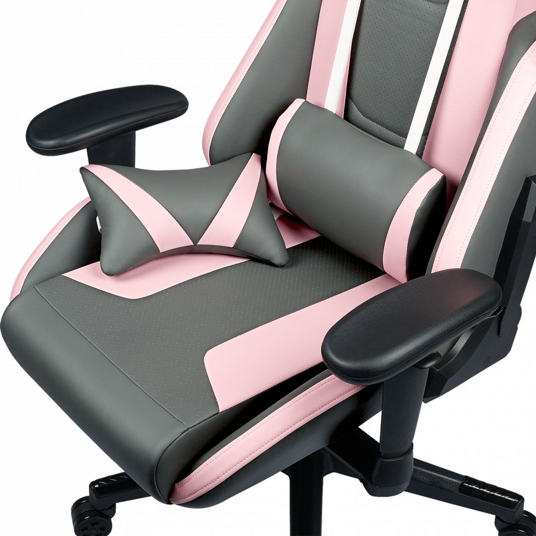 Cooler Master Caliber R1 Gaming Chair Pink/Grey