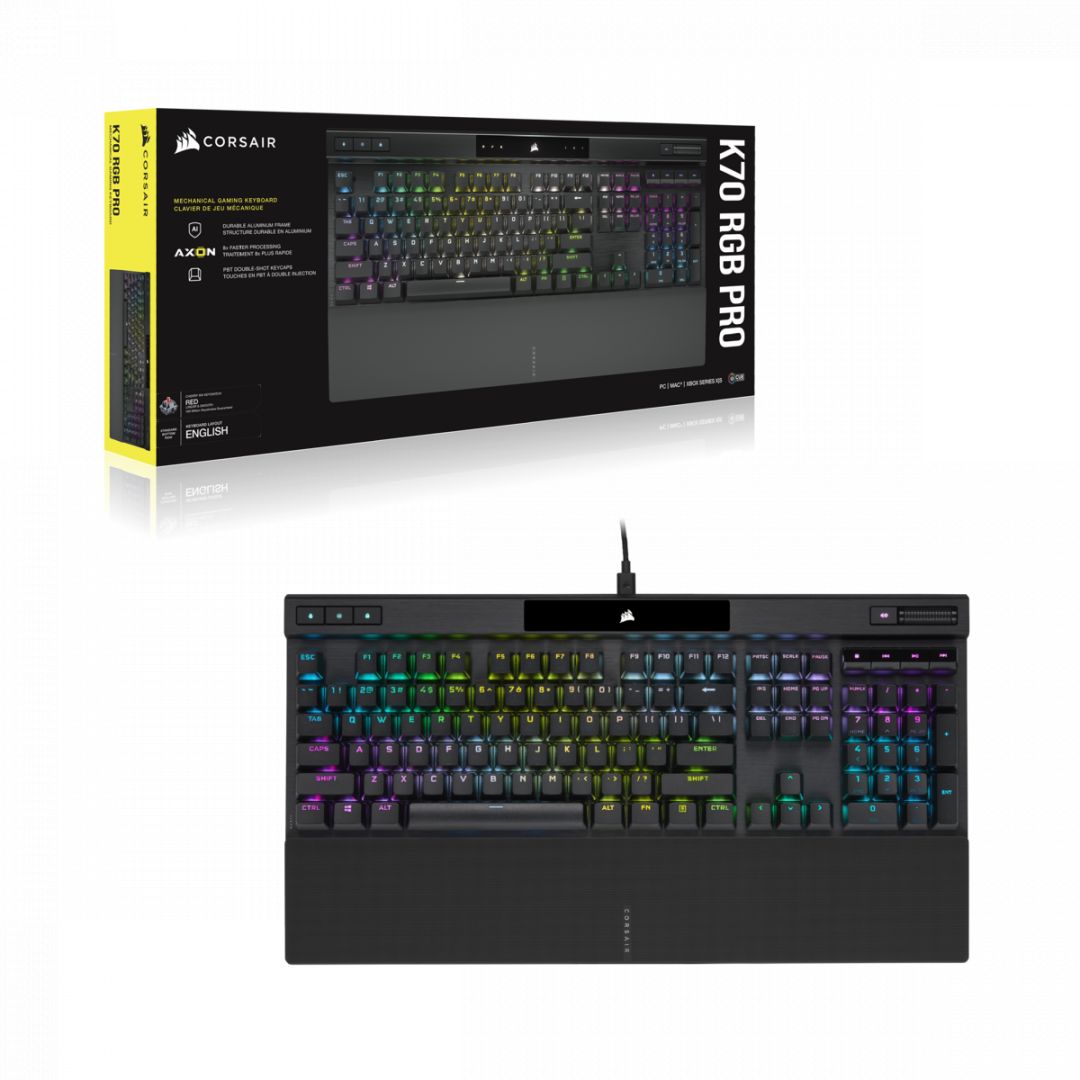 Corsair K70 RGB PRO Mechanical Gaming Keyboard Black US