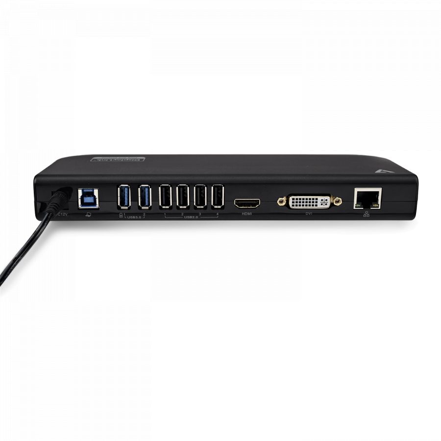 V7 USB Dual DisplayLink Docking Station