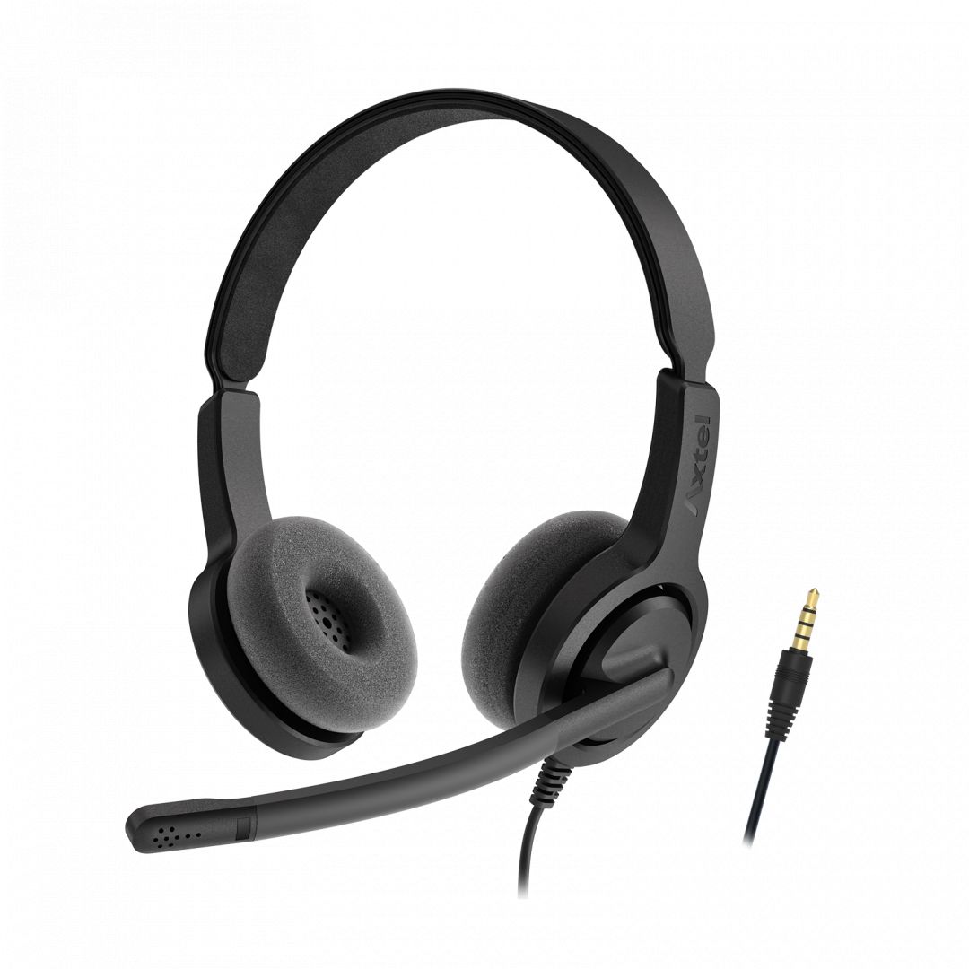 Axtel Voice PC28 HD duo NC Headset Black