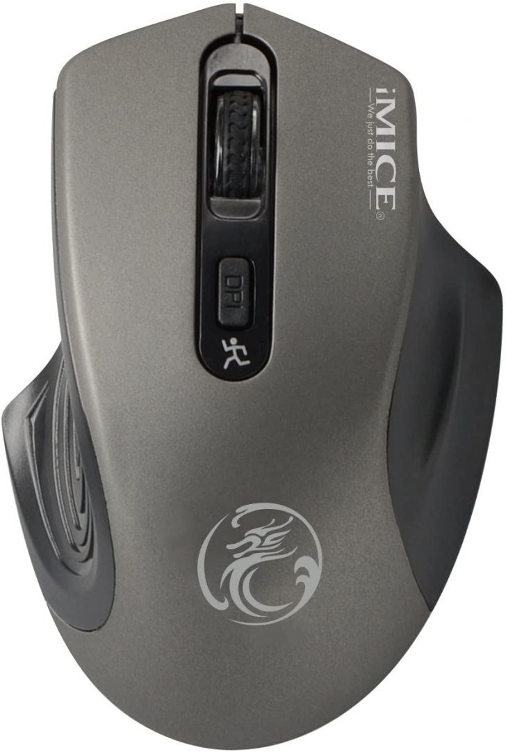 iMICE E-1800 Wireless Mouse Black/Gray