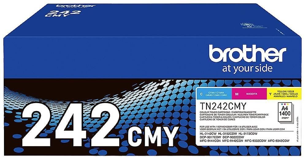 Brother TN242CMY Color pack toner