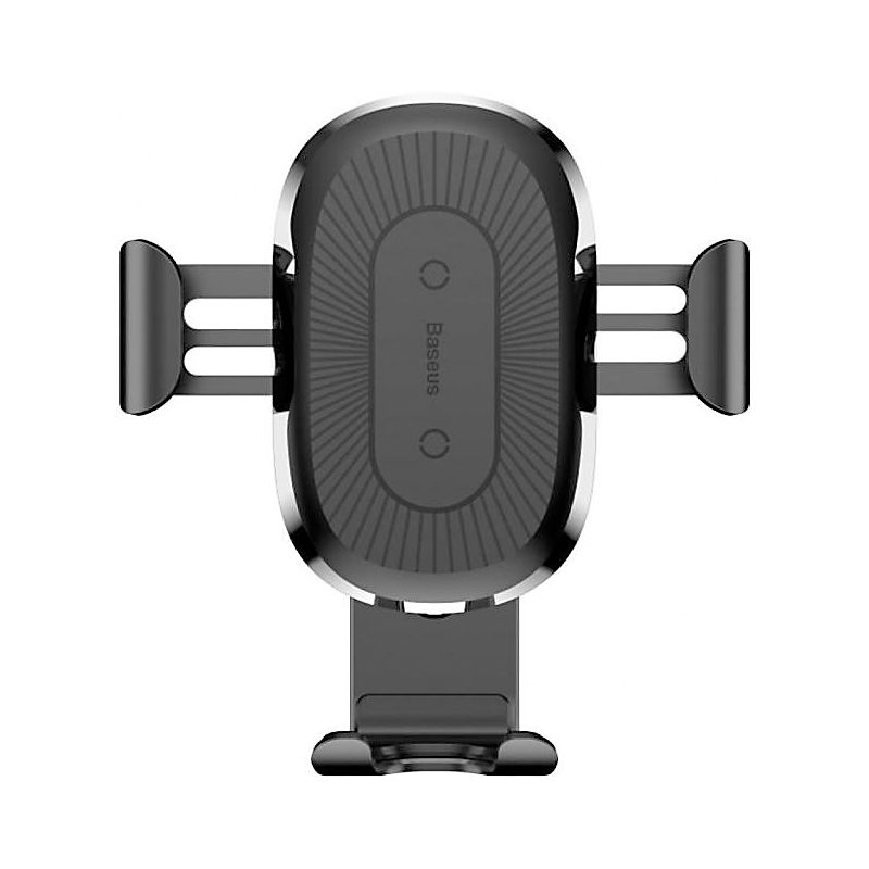 Baseus  Gravity Wireless 2in1 Charger & Holder Black