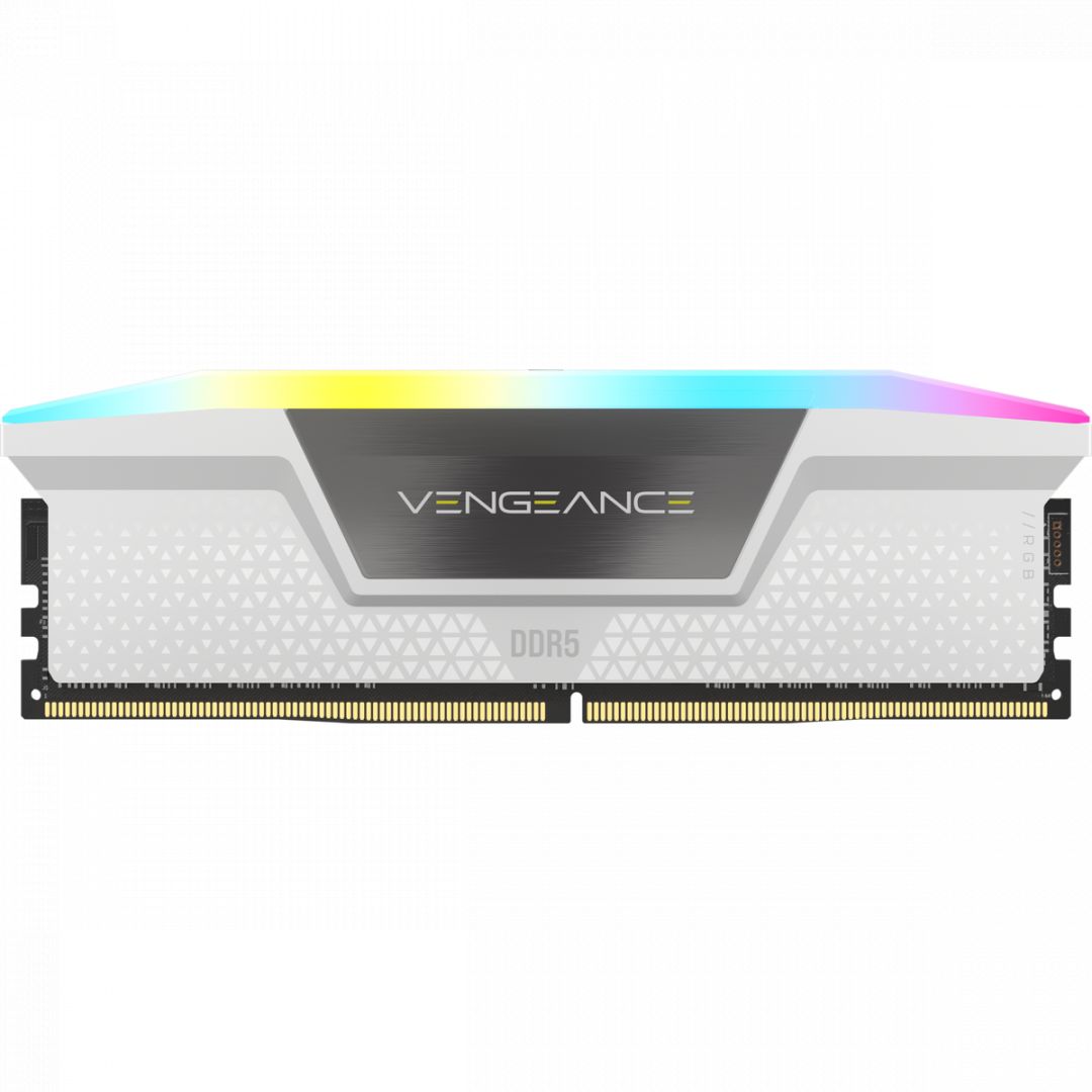 Corsair 32GB DDR5 6200MHz Kit(2x16GB) Vengeance RGB White