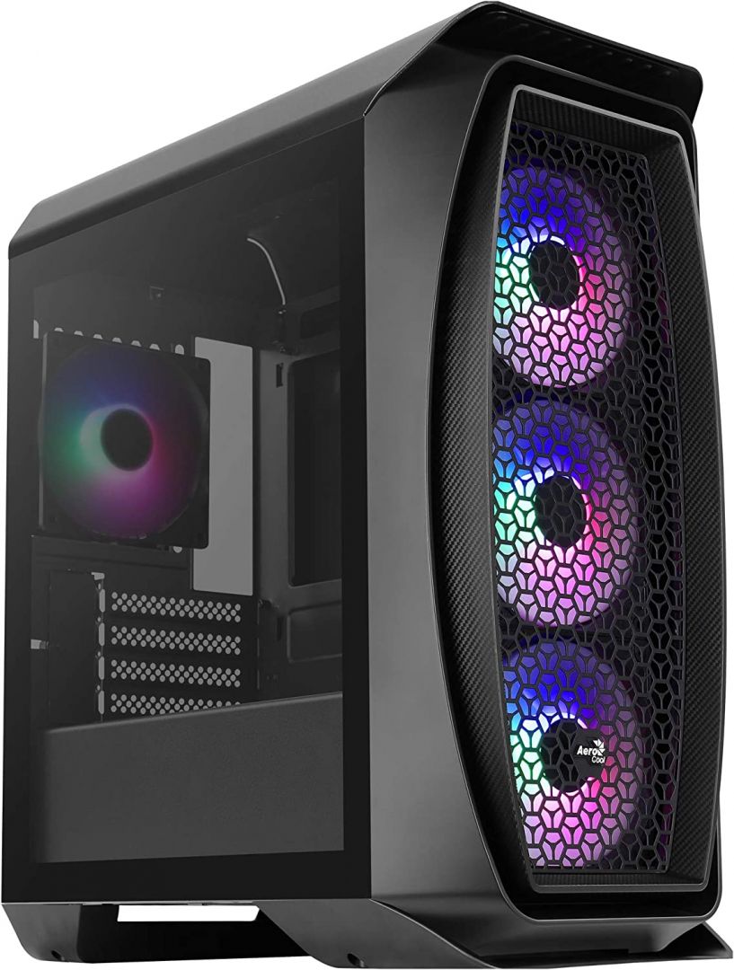 Aerocool Aero One Mini Frost RGB Tempered Glass Black