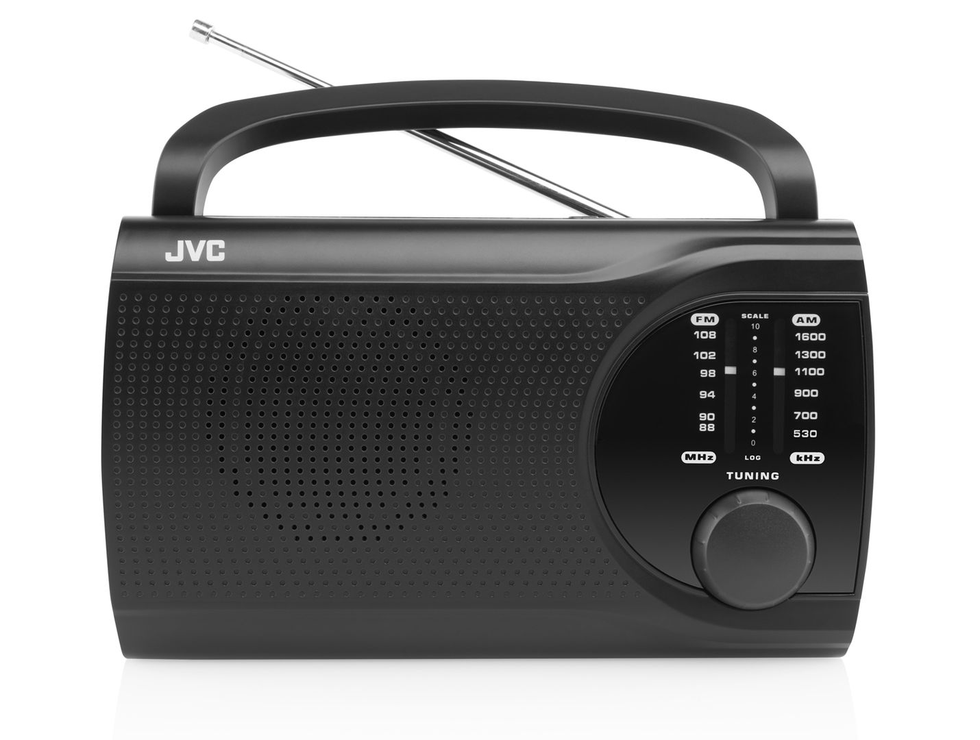 JVC RA-E321B Portable FM Radio Black