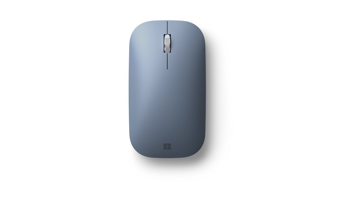 Microsoft Modern Mobile Wireless Bluetooth Mouse Pastel Blue