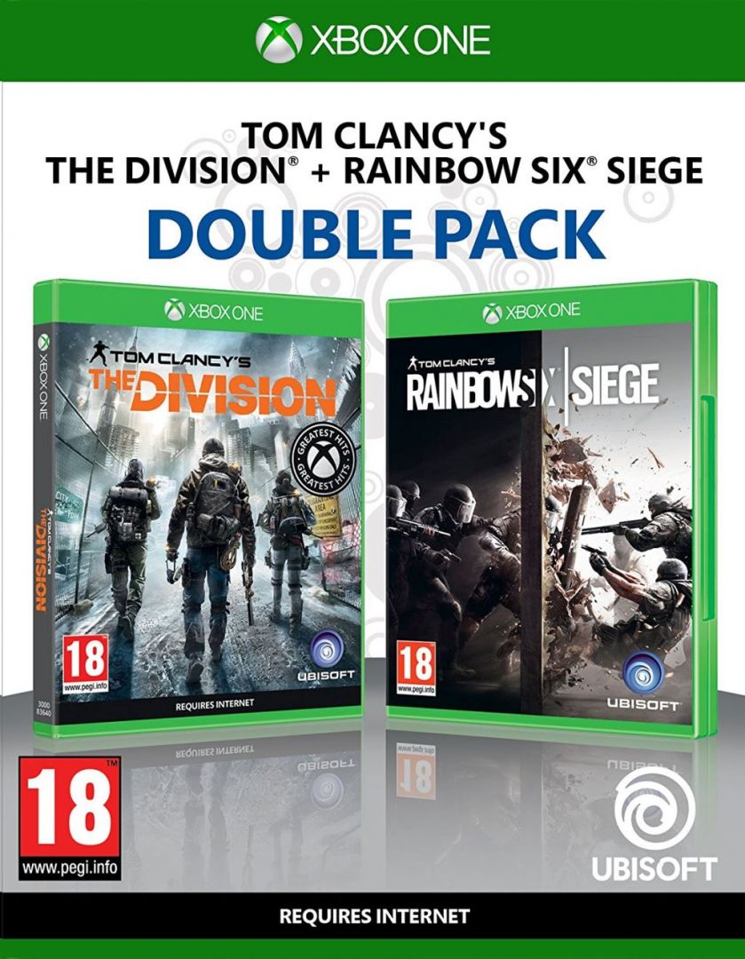 Ubisoft Double Pack: Tom Clancy's Rainbow Six Siege + The Division (Xbox One)