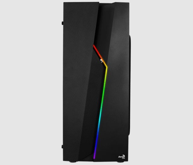 Aerocool HÁZ  Aerocool Bolt RGB ATX Fekete Akril üveg