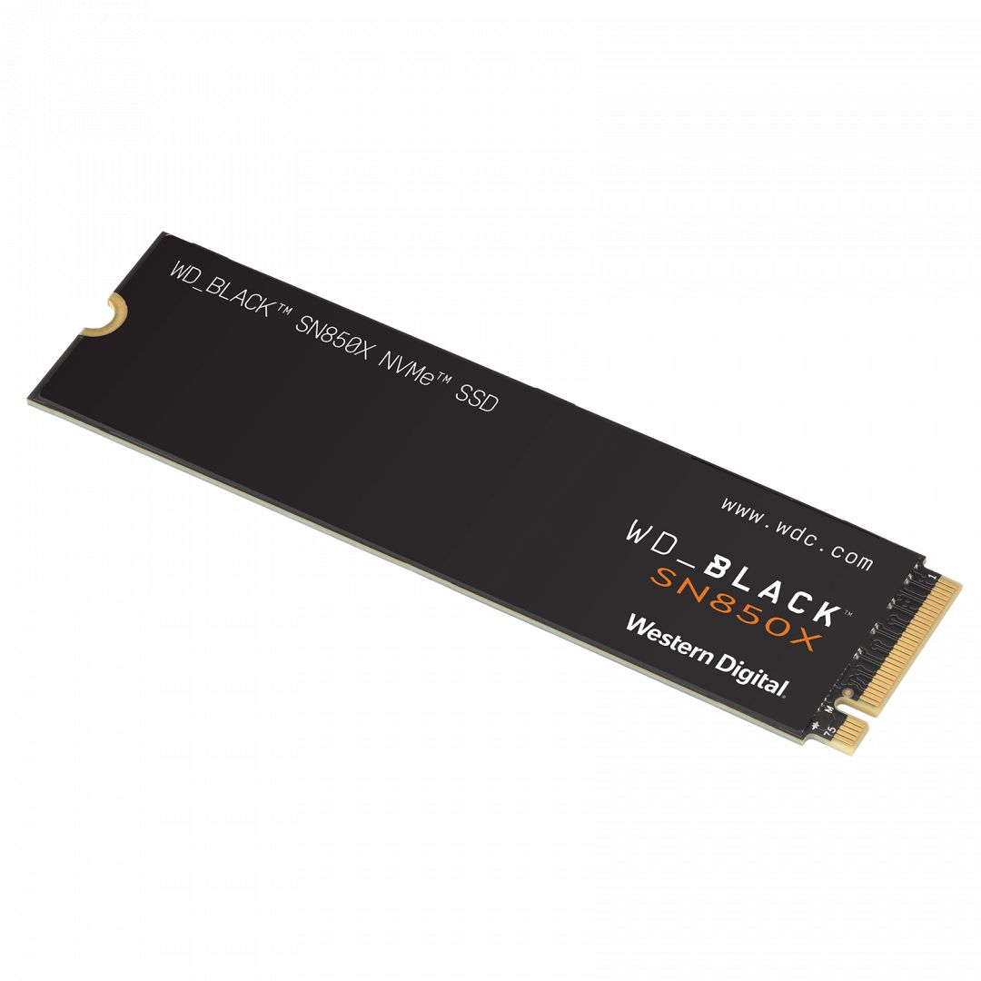 Western Digital 2TB M.2 2280 NVMe SN850X Without Heatsink Black