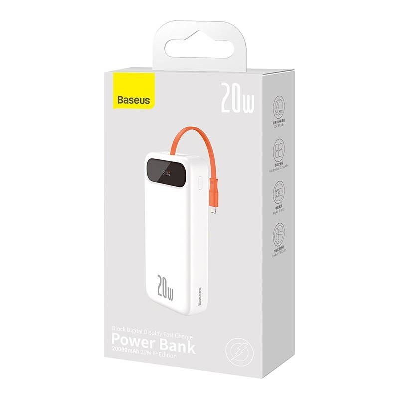 Baseus Block 20000mAh PowerBank White