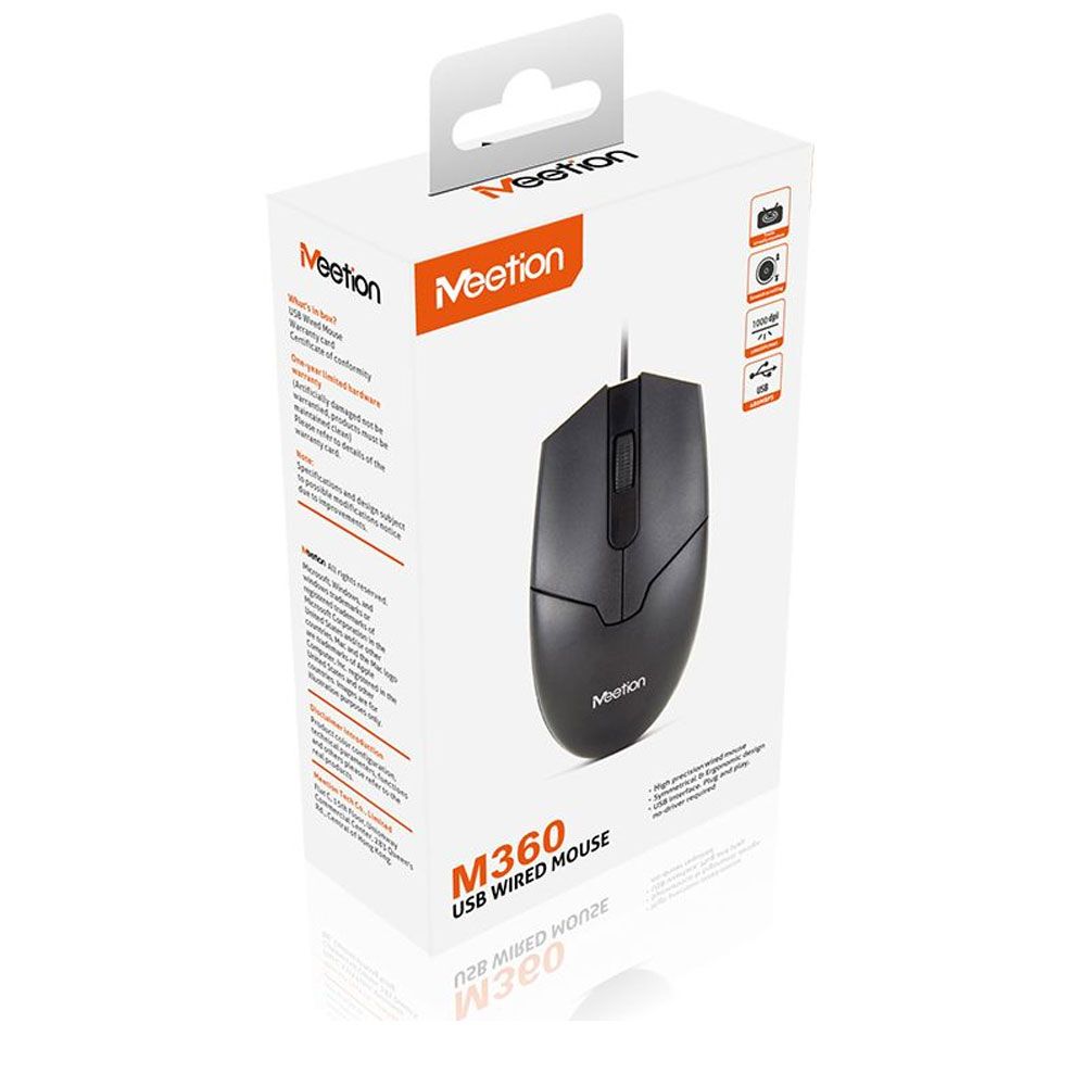 Meetion M360 mouse Black