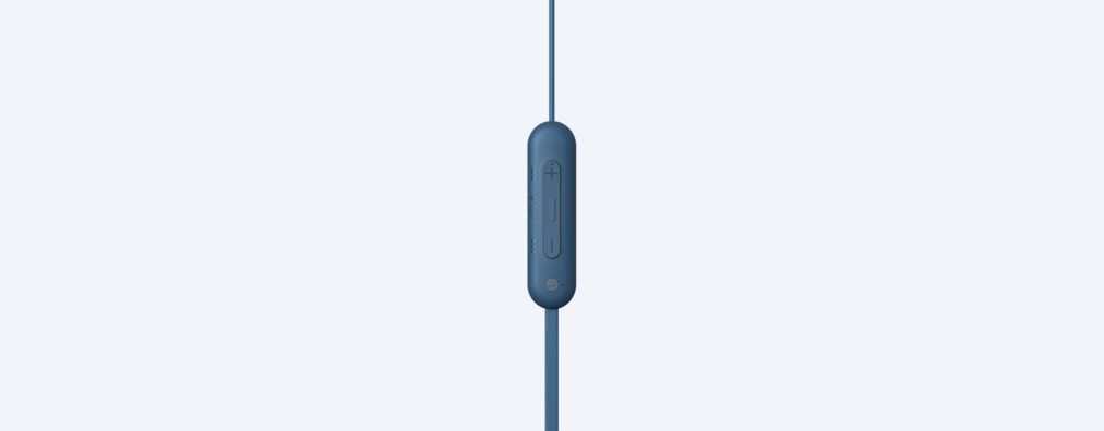 Sony WI-C100 Wireless Bluetooth Headset Blue