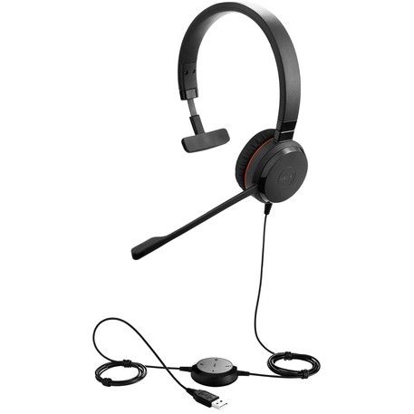 Jabra Evolve 30 II MS Mono Headset Black