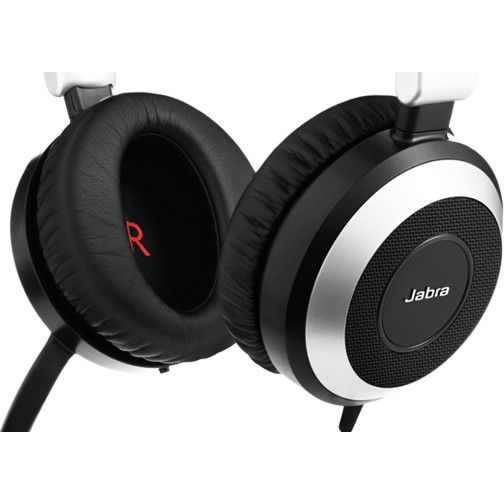 Jabra Evolve 80 UC Duo ANC Headset Black