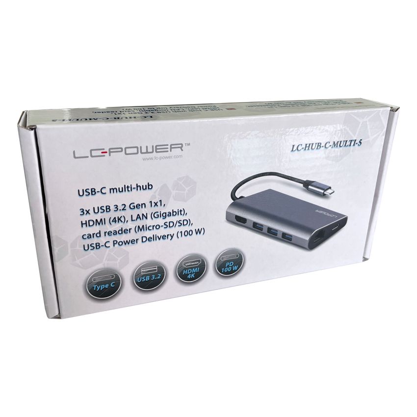 Sandberg USB-C Dock Multi-5 Gray