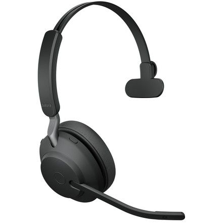 Jabra Evolve2 65 Mono UC Wireless Headset+Stand Black