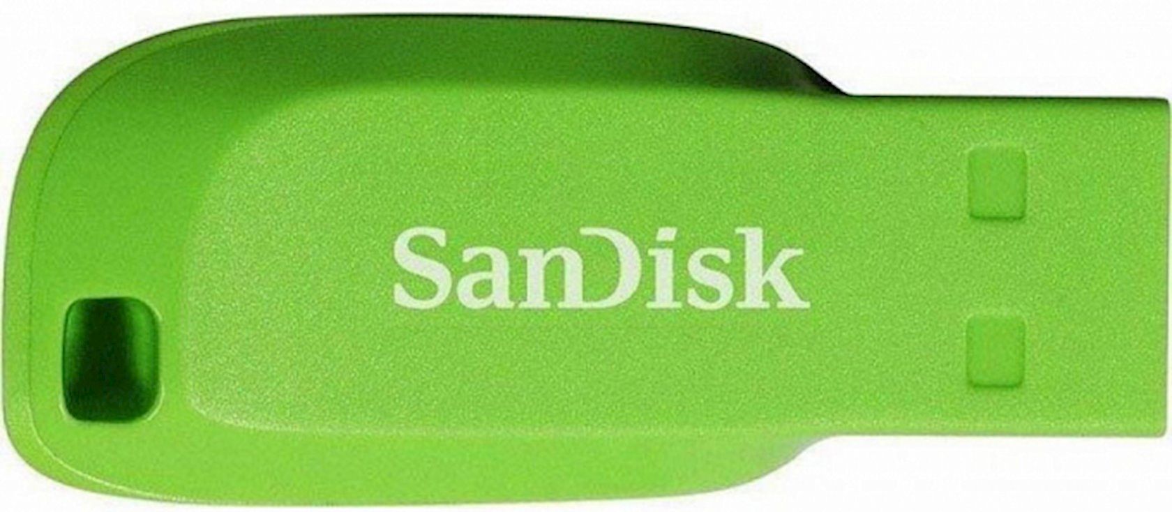 Sandisk 64GB Cruzer Blade Electric Green