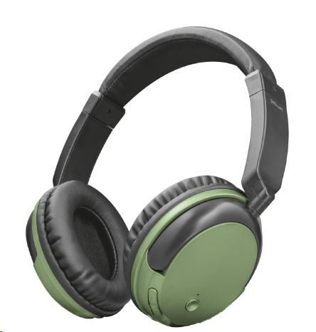 Trust KODO Wireless Bluetooth Headphones Green