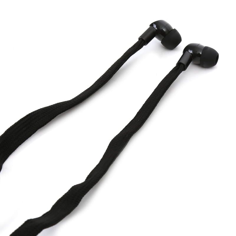 Platinet Shoelace Earphones Headset Black