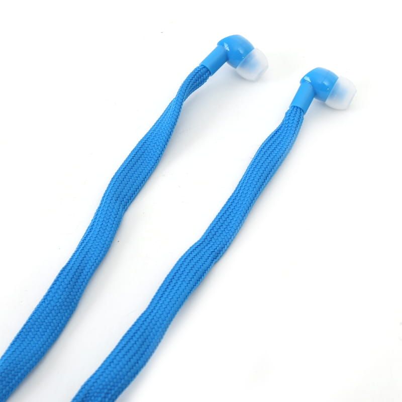 Platinet Shoelace Earphones Headset Blue