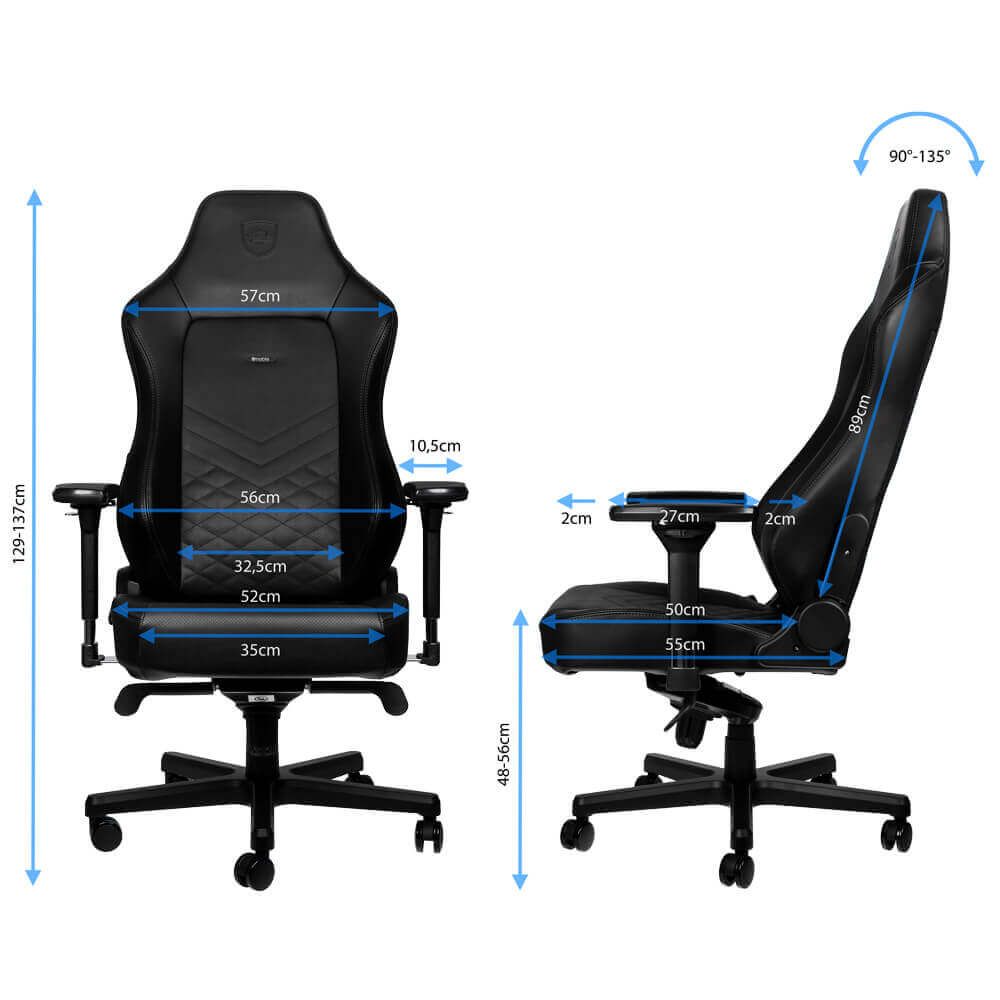 Noblechairs Hero Gaming Chair Black/Blue