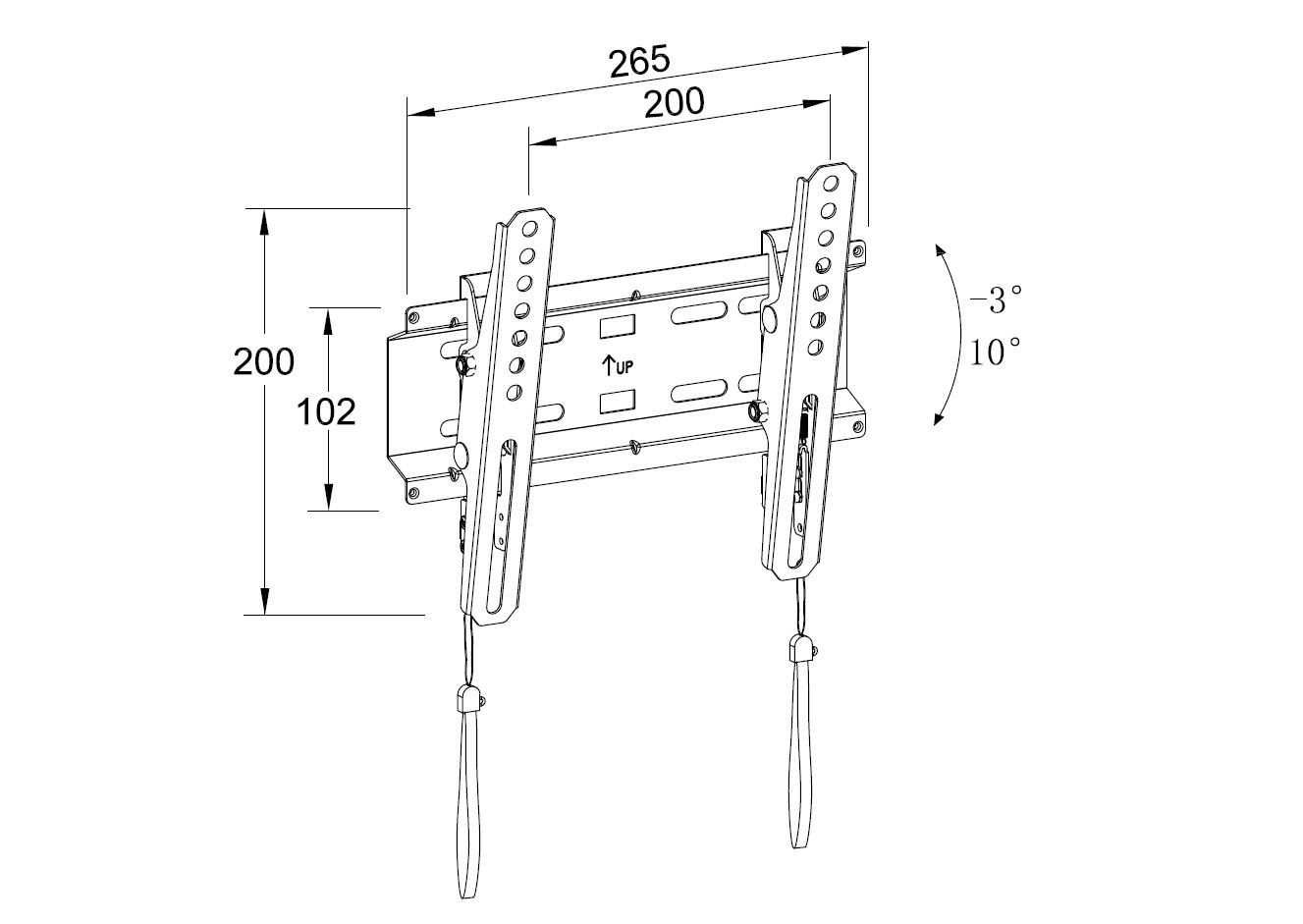 Well TLS43 Wall Mount