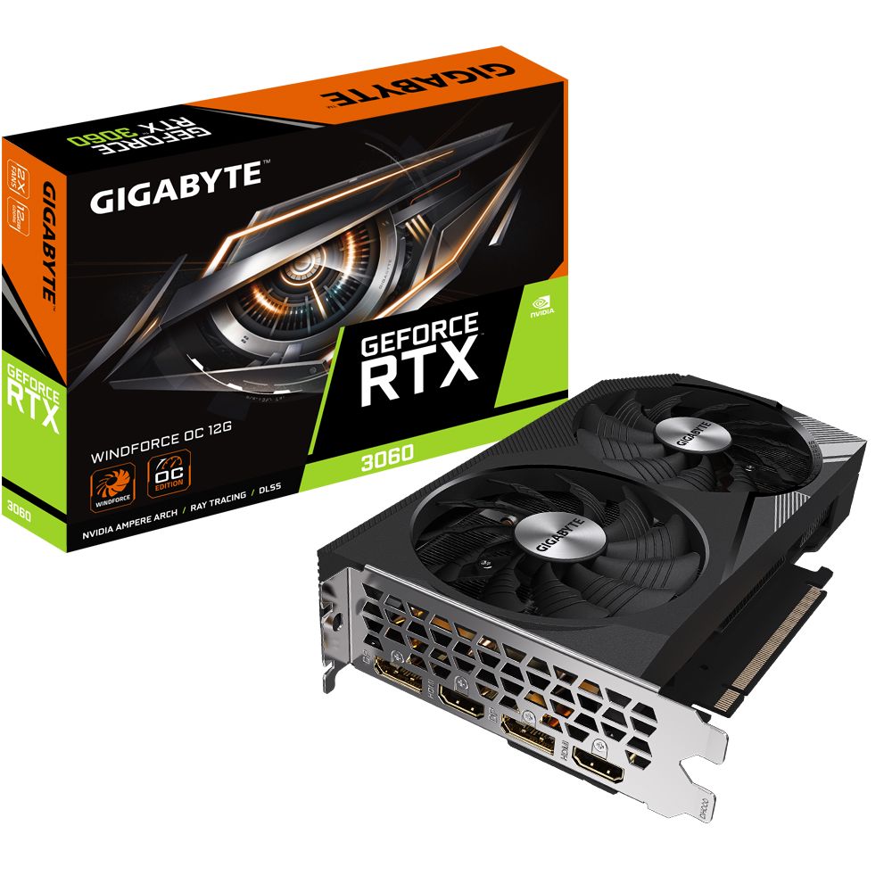 Gigabyte RTX 3060 WINDFORCE OC 12G