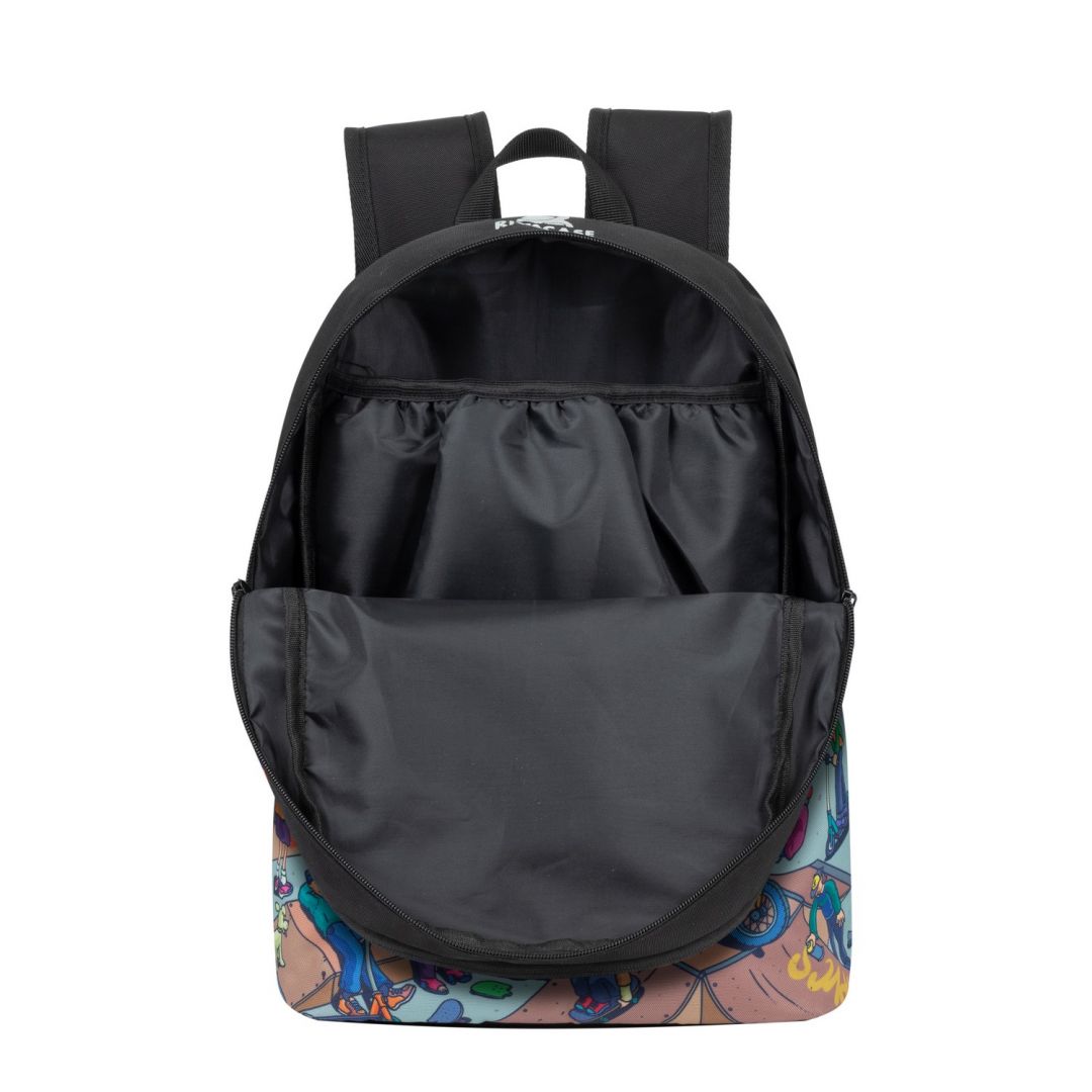 RivaCase 5420 Agora Skaters Urban Backpack Black