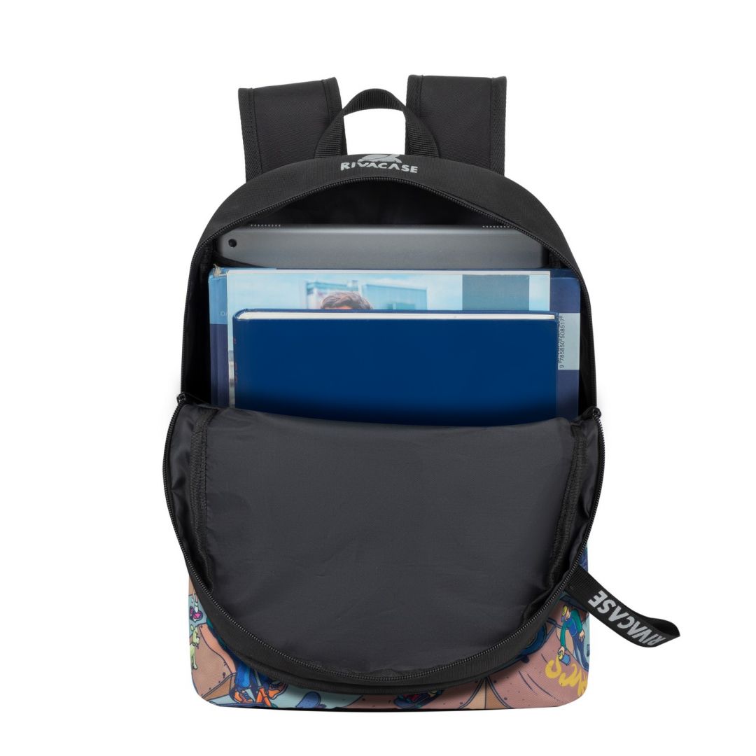 RivaCase 5420 Agora Skaters Urban Backpack Black