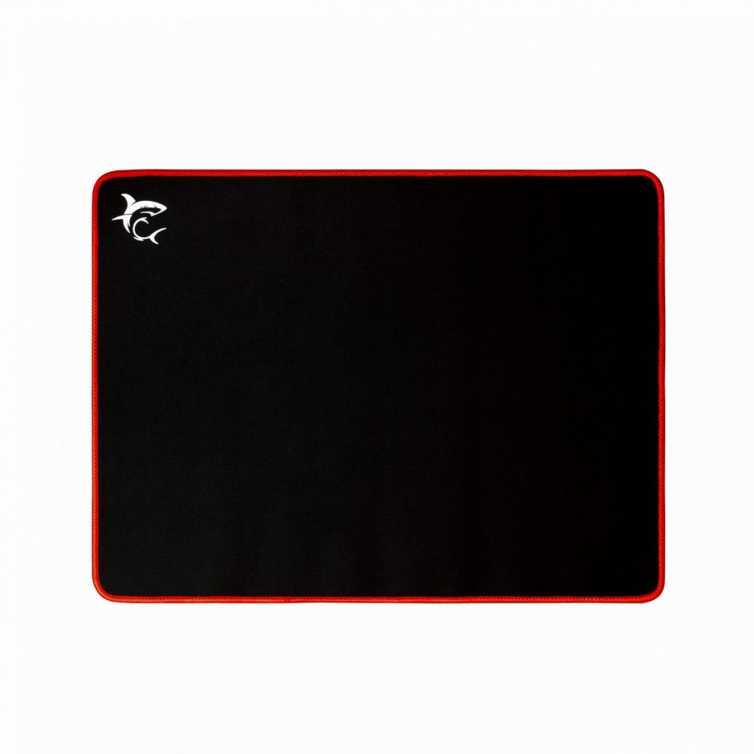 White Shark Red Knight Egérpad Black