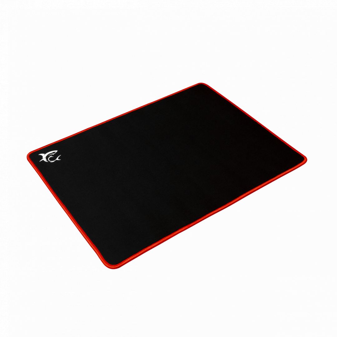 White Shark Red Knight Egérpad Black