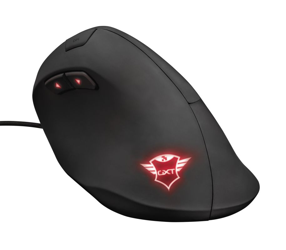 Trust GXT 144 Rexx Ergonomic Gaming Mouse Black