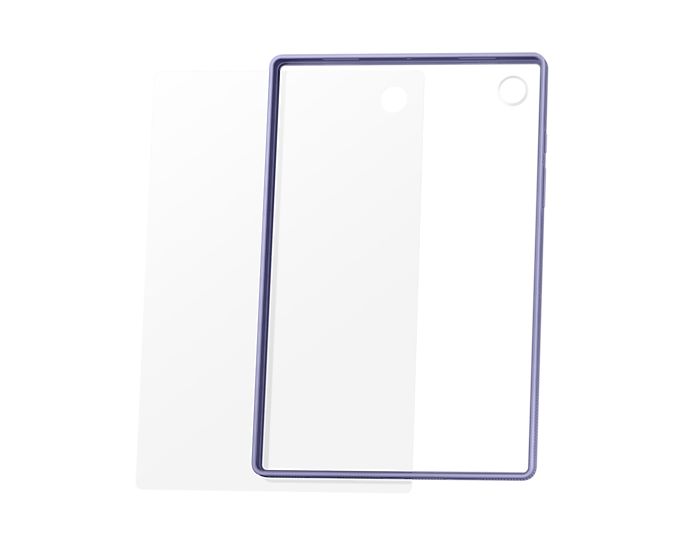 Samsung Tab A8 Clear Edge Cover Lavender