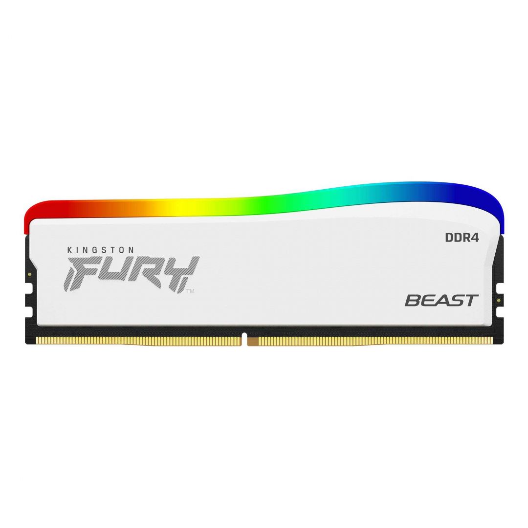 Kingston 16GB DDR4 3200MHz Fury Beast RGB SE White