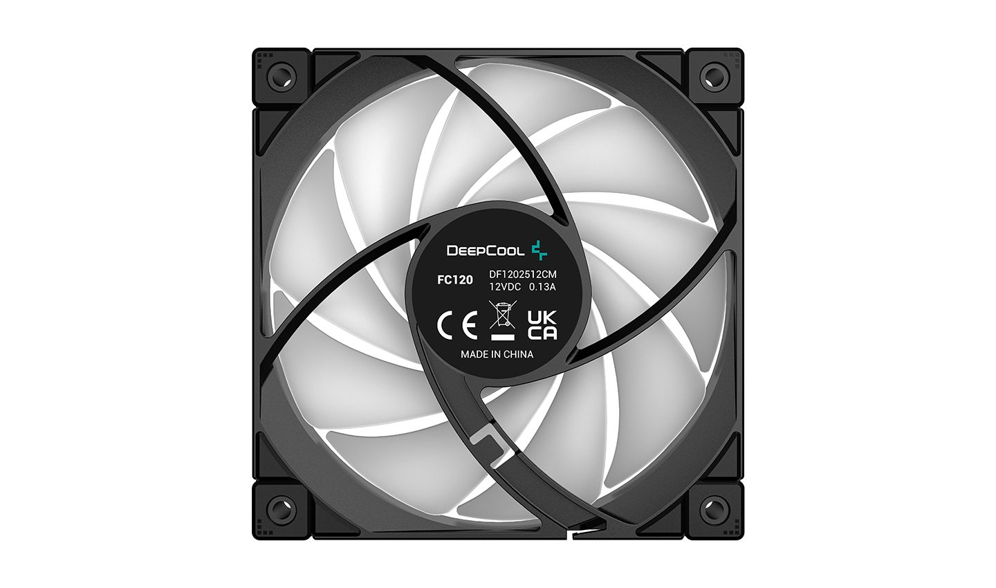 DeepCool FC120 performance RGB Black (3Pack)