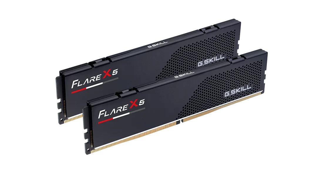 G.SKILL 32GB DDR5 5600MHz Kit(2x16GB) Flare X5 Black