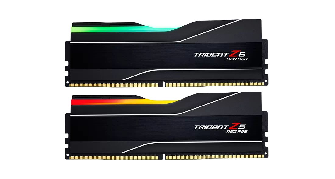 G.SKILL 32GB DDR5 5600MHz Kit(2x16GB) Trident Z5 Neo RGB Black