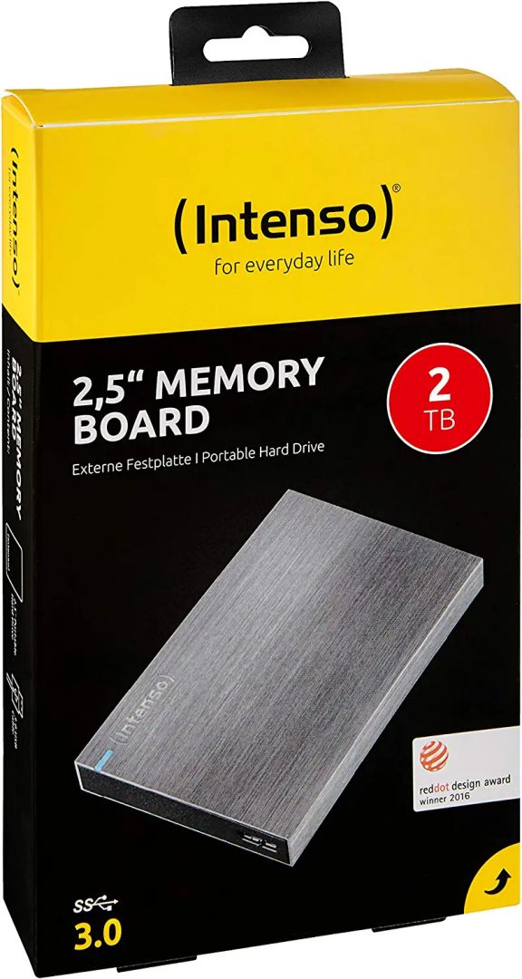 Intenso 2TB 2,5" USB3.0 Memory Board Anthracite