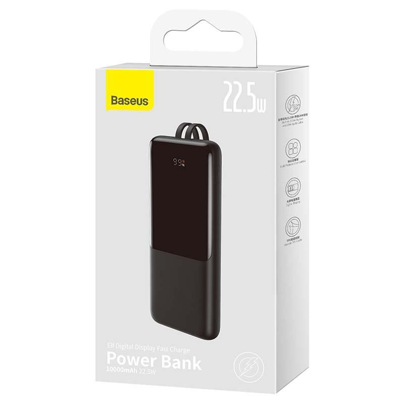 Baseus Elf 10000mAh Powerbank Black