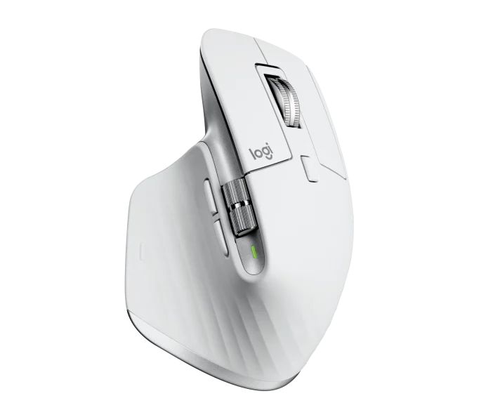 Logitech MX Master 3S for Mac Wireless Mouse Pale Gray