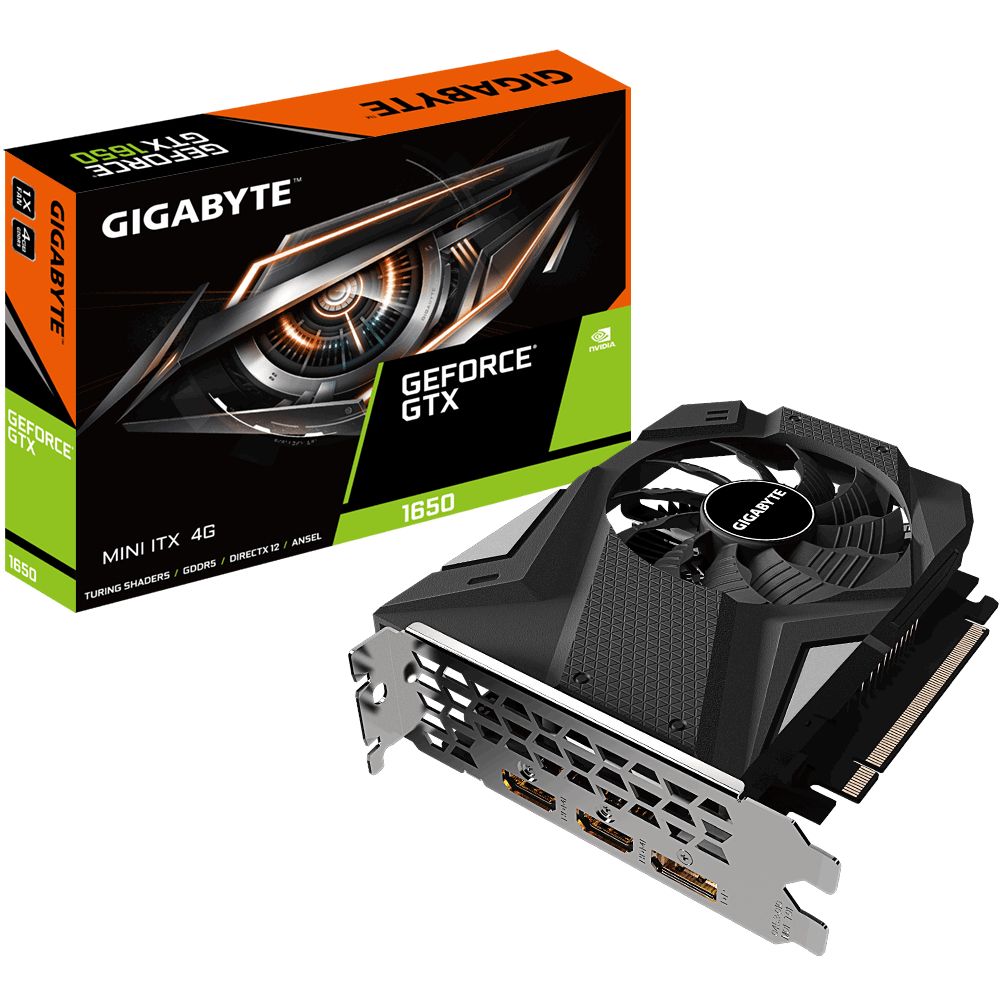 Gigabyte GTX 1650 MINI ITX 4G GV-N1650IX-4GD