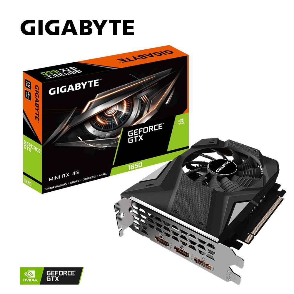 Gigabyte GTX 1650 MINI ITX 4G GV-N1650IX-4GD