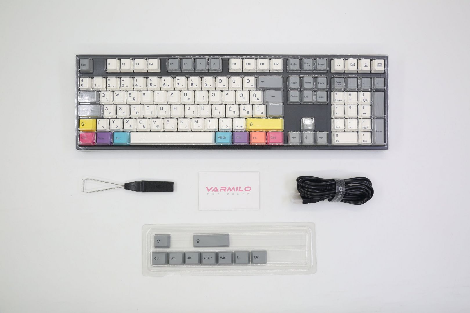 Varmilo VEA109 CMYK USB Cherry MX Brown Gaming Keyboard