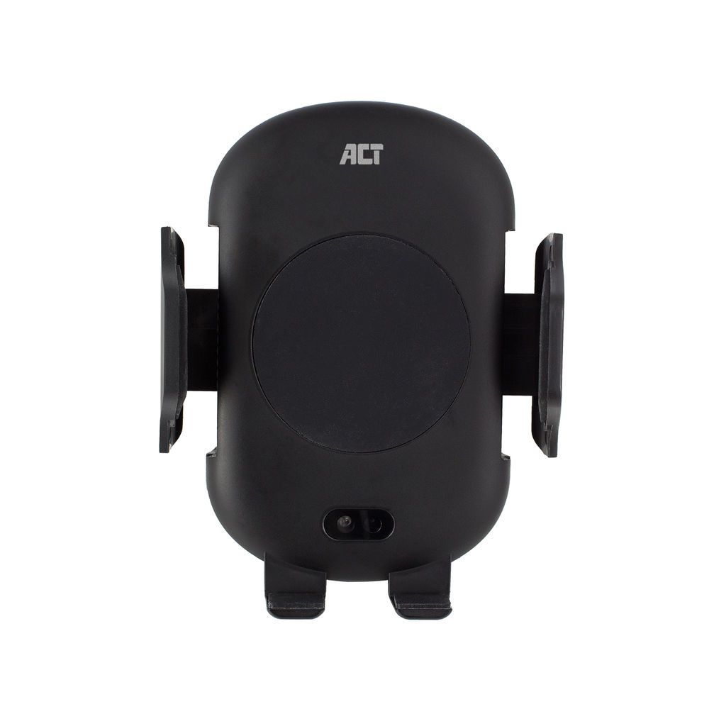 ACT AC9010 Automatic smartphone car mount with wireless charging Black